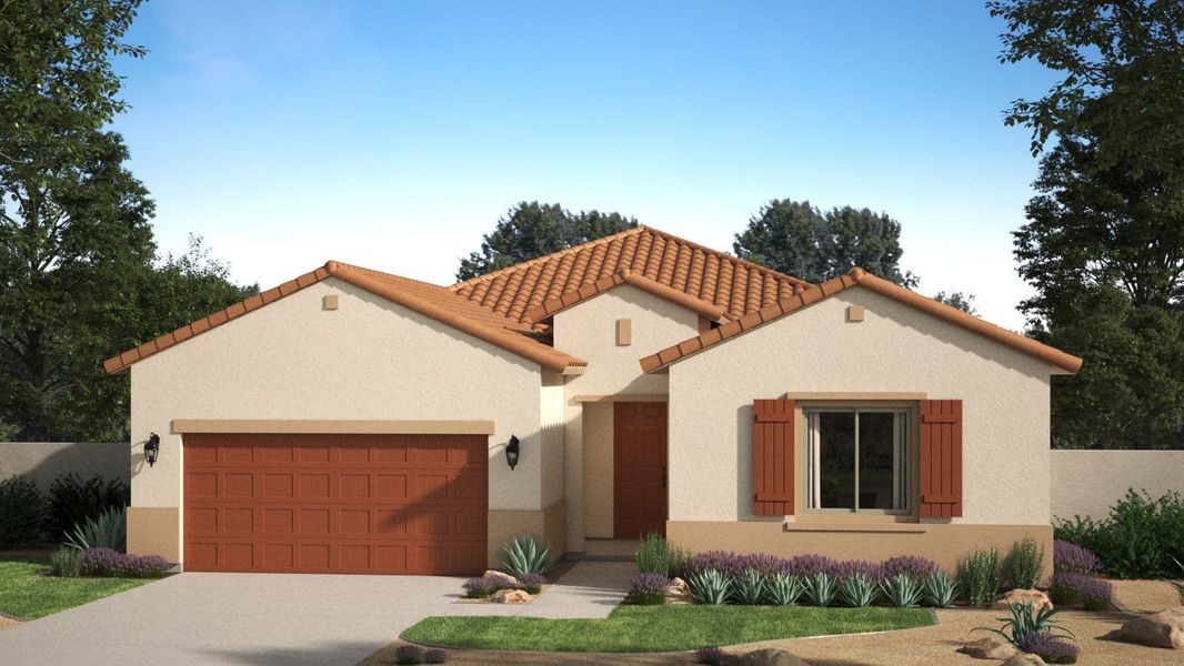 Spanish Elevation | Fremont | Wildera – Peak Series | New Homes in San Tan Valley, AZ | Landsea Homes