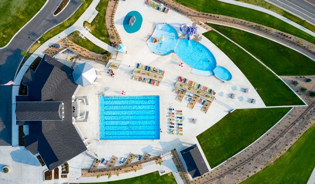 Soutshore Pool Aerial