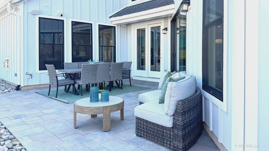 Exterior details of a home in The Courtyards at Lake Davidson, Mooresville (Image 3).