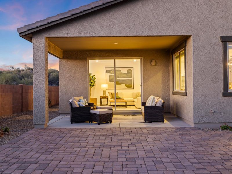 Exterior details of a home in Naranja Trails, Oro Valley (Image 11). Exterior details of a home in Naranja Trails, Oro Valley (Image 11).