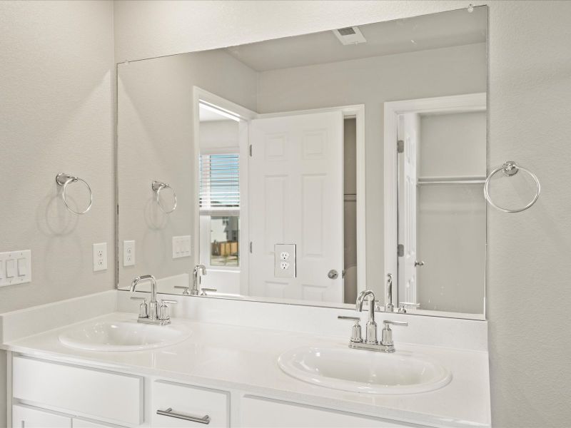 The Keystone floorplan interior image taken at a Meritage Homes community in Aurora, CO. The Keystone floorplan interior image taken at a Meritage Homes community in Aurora, CO.