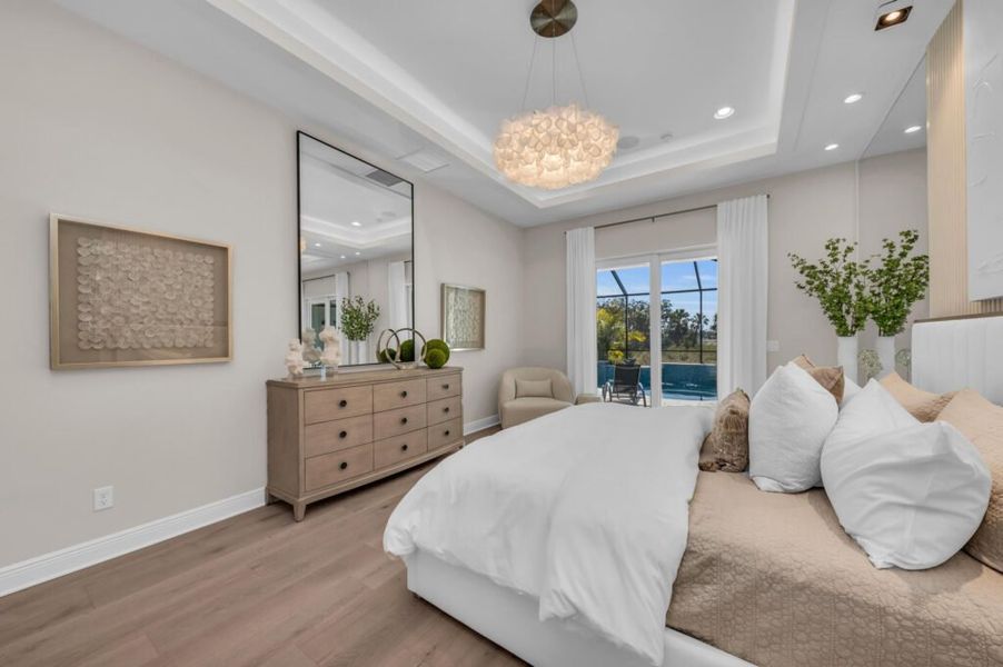 Furnished interior in a model home at Artisan at Watercolor Place in Bradenton (Image 206).