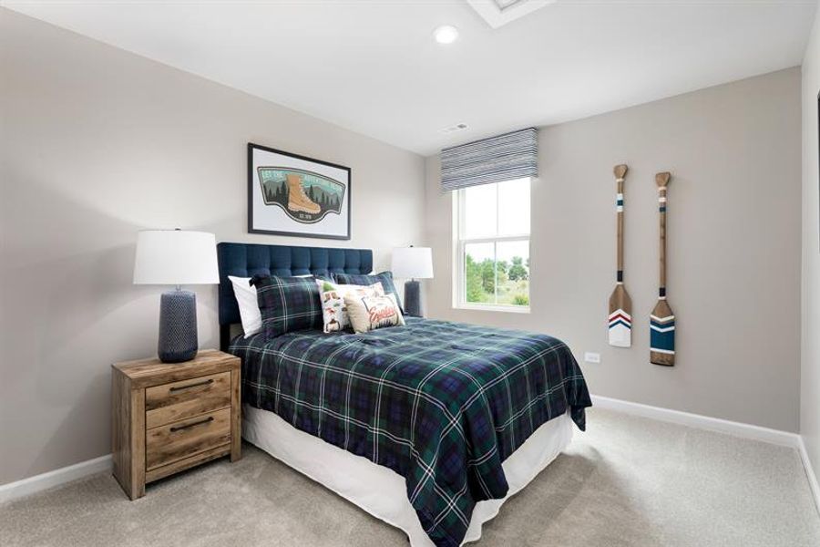 Furnished interior in a model home at Southern Hills in McDonough (Image 15). Furnished interior in a model home at Southern Hills in McDonough (Image 15).