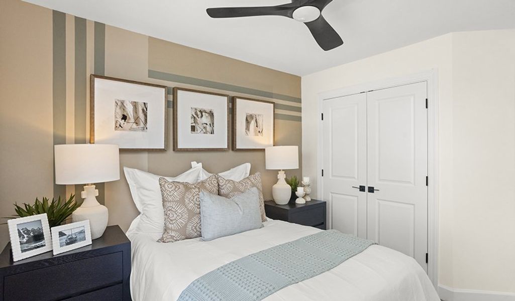 Furnished interior in a model home at The Crossings at Barton Village in Lebanon (Image 14).