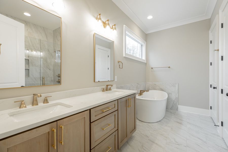 Furnished interior in a model home at Baker Road in Birchwood (Image 20). Furnished interior in a model home at Baker Road in Birchwood (Image 20).