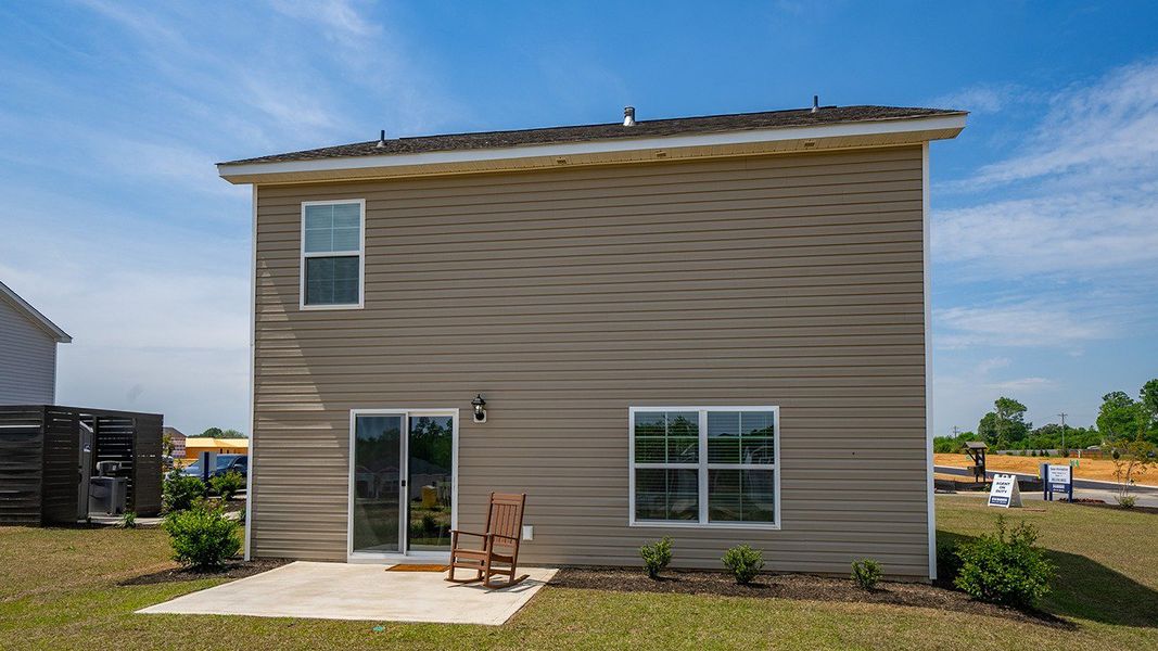Front exterior of a home in the Hunter's Branch community, located in Hopkins, SC (Image 10).