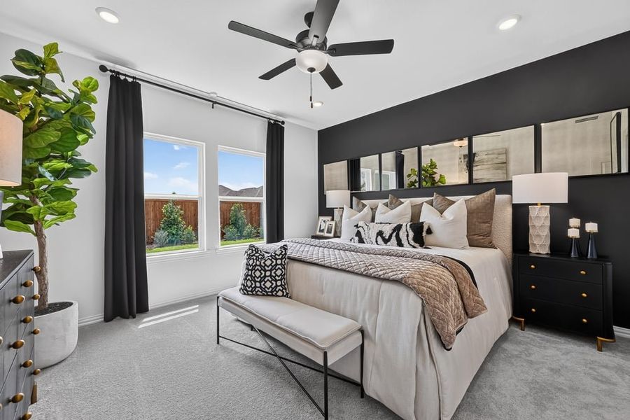 Furnished interior in a model home at Madero 50s in Haslet (Image 150). Furnished interior in a model home at Madero 50s in Haslet (Image 150).
