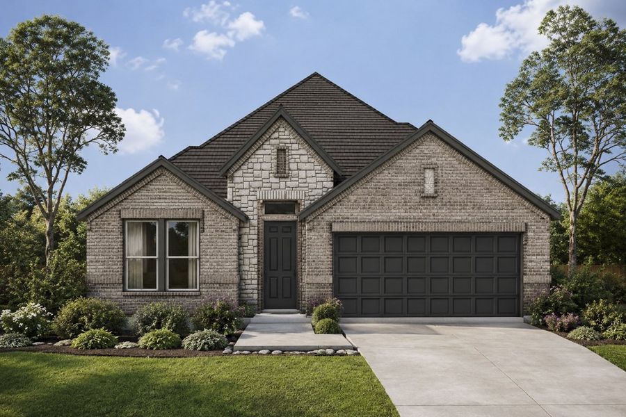 Front exterior of a home in the South Meadow community, located in Melissa, TX (Image 10).