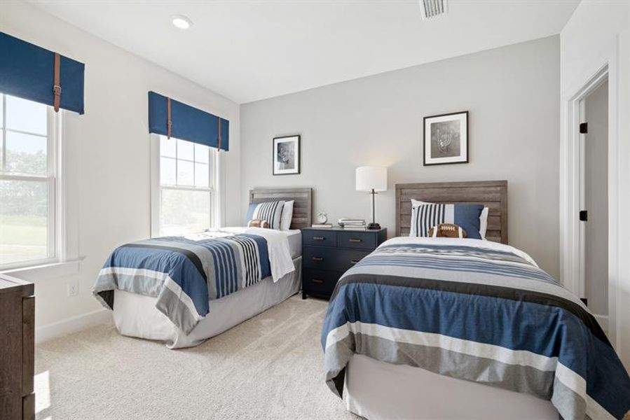 Furnished interior in a model home at Middle Creek Village Ranches in Bolivia (Image 12). Furnished interior in a model home at Middle Creek Village Ranches in Bolivia (Image 12).