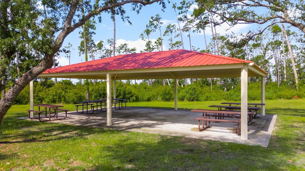 Front exterior of a home in the Hodges Bayou Plantation community, located in Panama City, FL (Image 11).