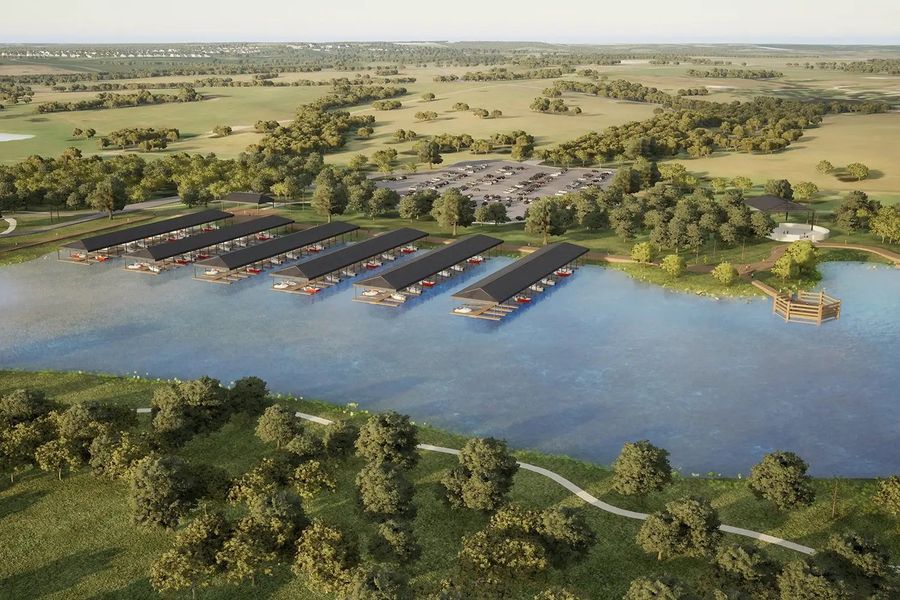 Image 2 of the Chambers Creek master-planned community in Willis, TX.