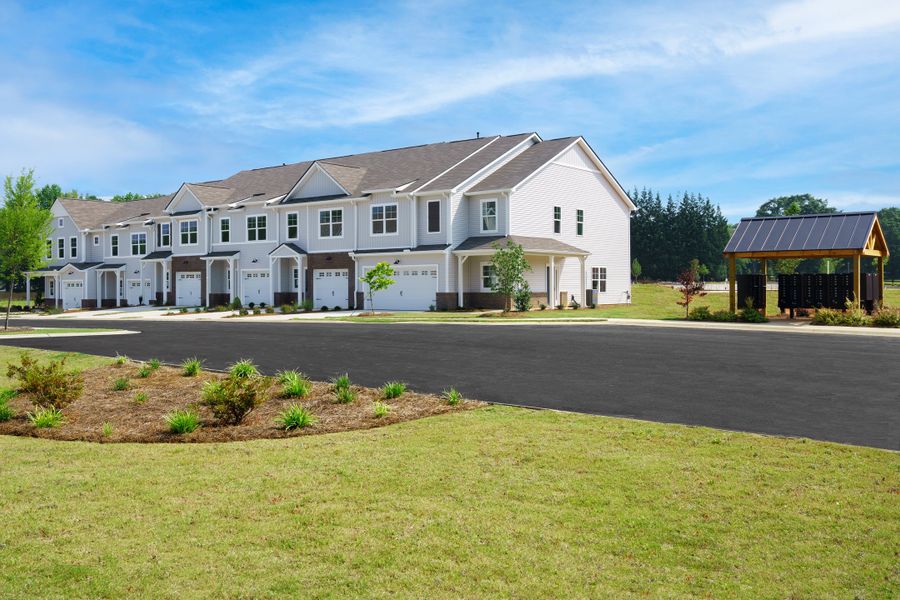 Front exterior of a home in the Miller Park community, located in Greenville, SC (Image 12).