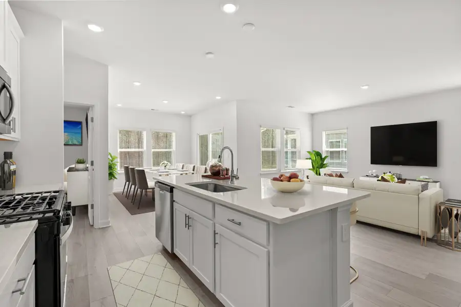 Furnished interior in a model home at Palmetto Place in Longs (Image 11).