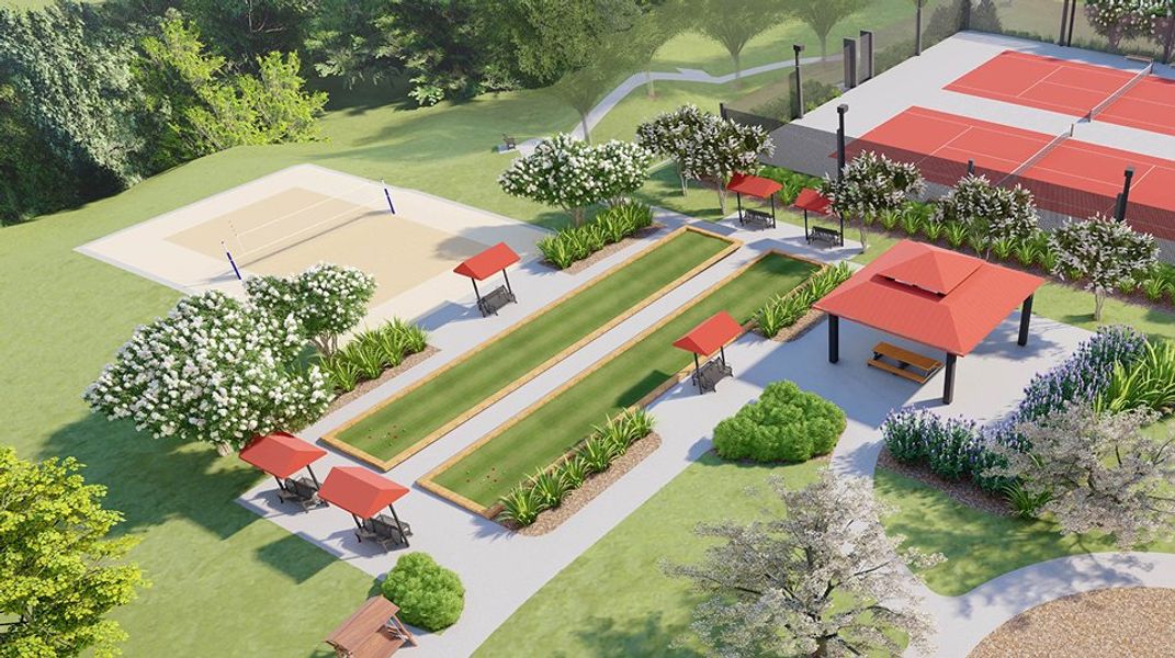 Redhawk Amenity Bocce Ball