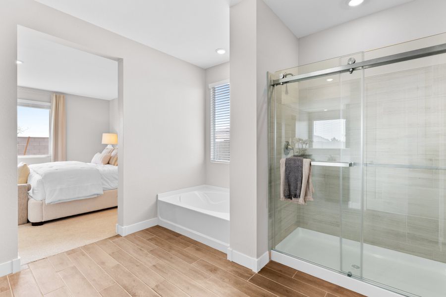 Furnished interior in a model home at Legacy Place in Glendale (Image 29).