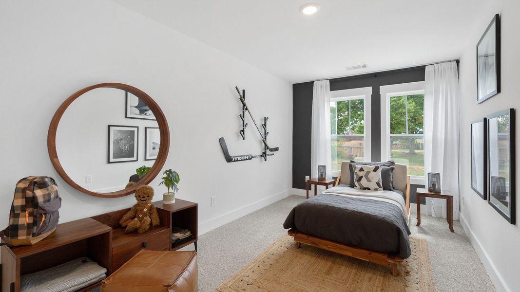 Furnished interior in a model home at Brookland Place in Hendersonville (Image 4).