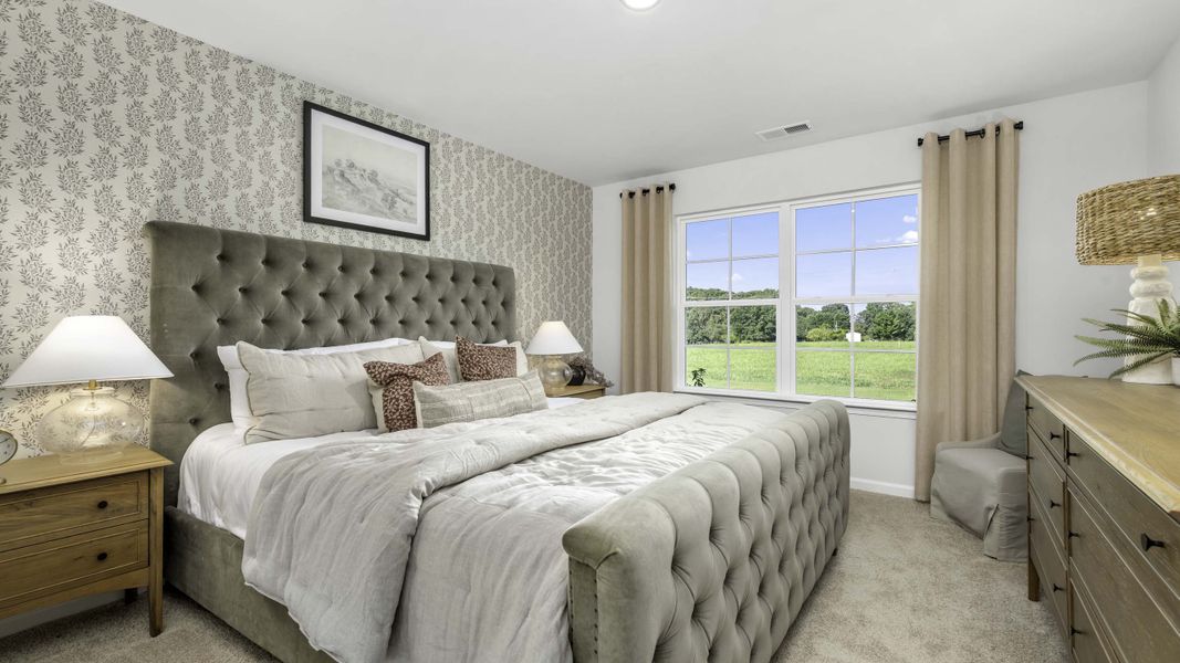 Furnished interior in a model home at Baymeade in Lexington (Image 5).
