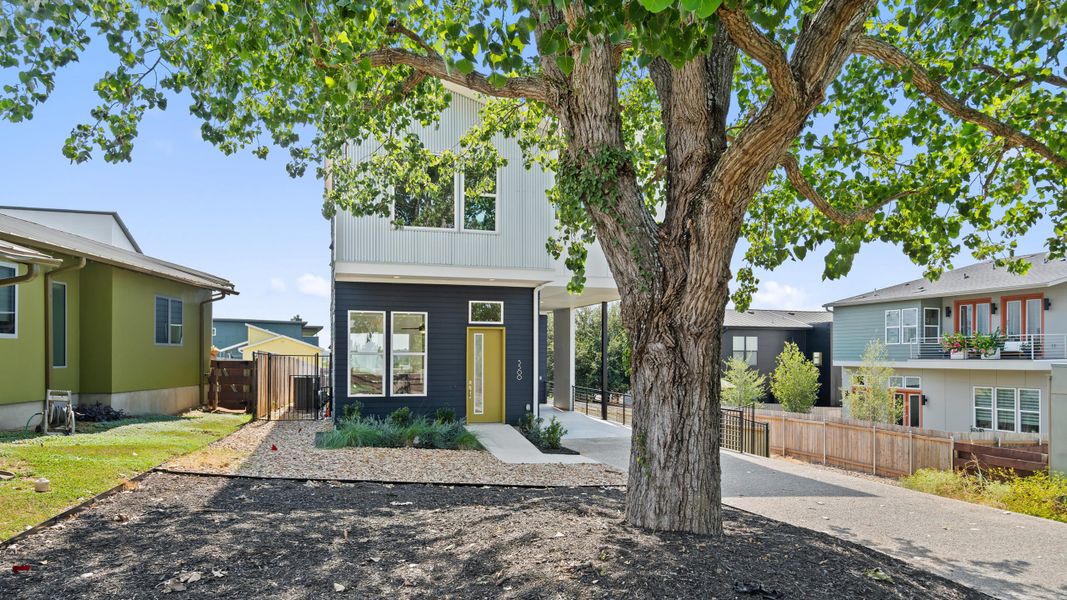 Exterior details of a home in Agave, Austin (Image 4).