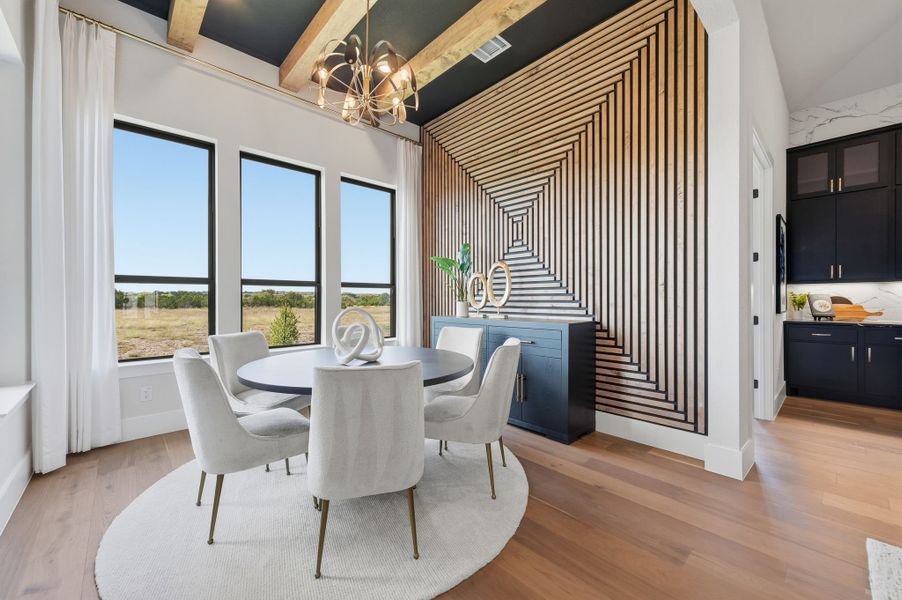 Furnished interior in a model home at Feathergrass in Florence (Image 12). Furnished interior in a model home at Feathergrass in Florence (Image 12).