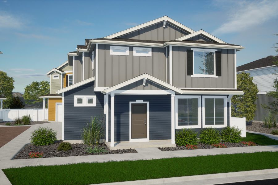 Front exterior of a home in the Banning Lewis Ranch - New Homes Colorado Springs community, located in Colorado Springs, CO (Image 7).