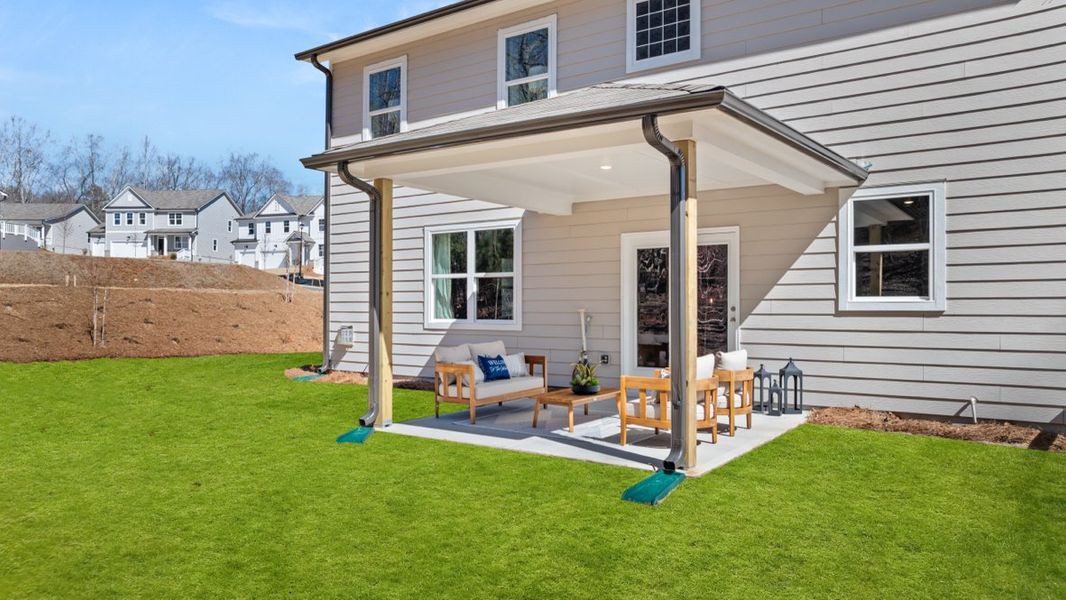Exterior details of a home in Falcon Landing, Gainesville (Image 15).