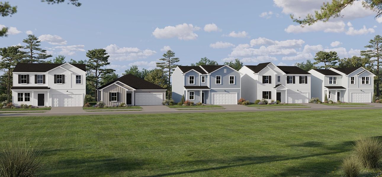 Parker40s Willow Lakes Streetscape Parker40s Willow Lakes Streetscape