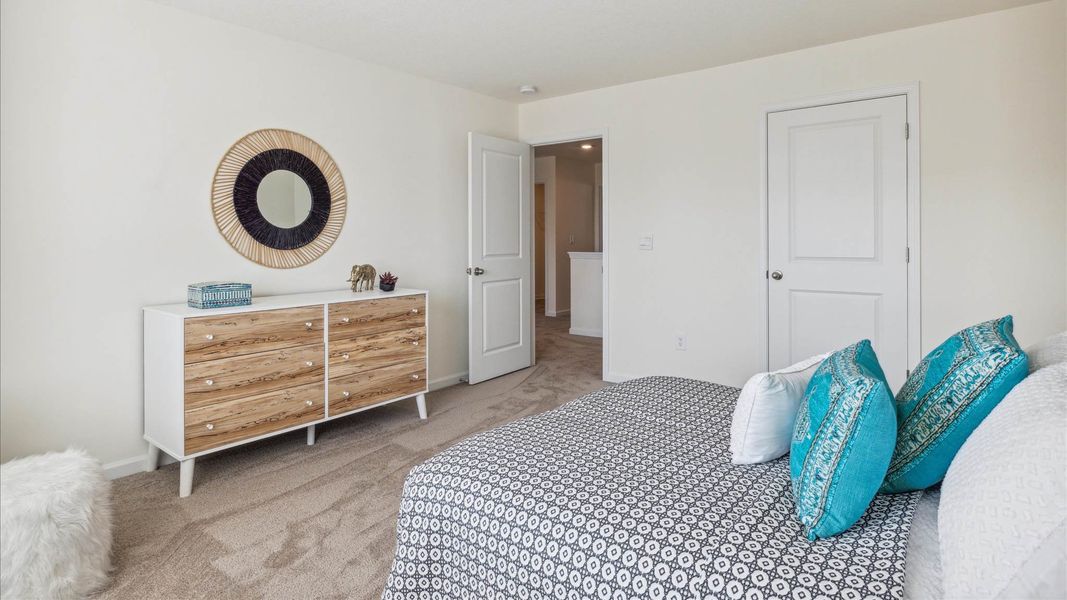 Furnished interior in a model home at Fieldcrest Acres in Blountville (Image 21).