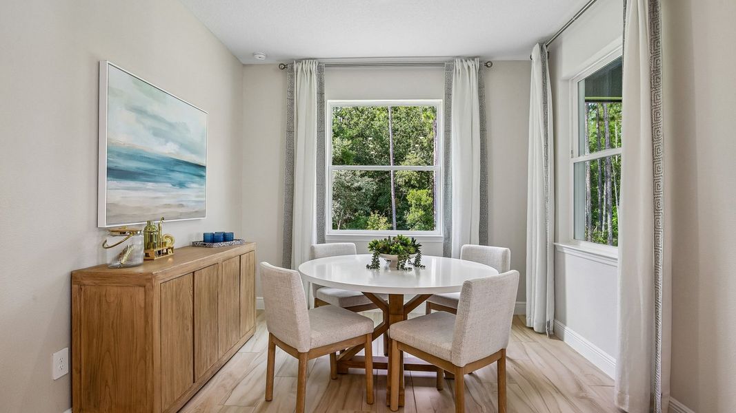 Furnished interior in a model home at Hammock at Two Rivers in Zephyrhills (Image 58).