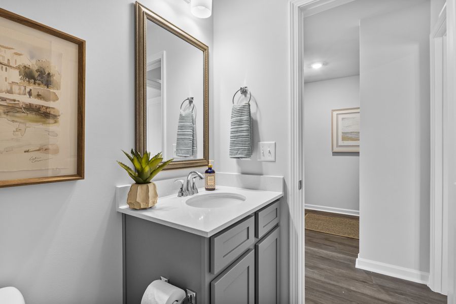 Furnished interior in a model home at Select Homesites Rincon in Rincon (Image 24).