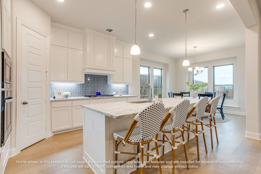 Furnished interior in a model home at Stoneridge in Lorena (Image 5). Furnished interior in a model home at Stoneridge in Lorena (Image 5).