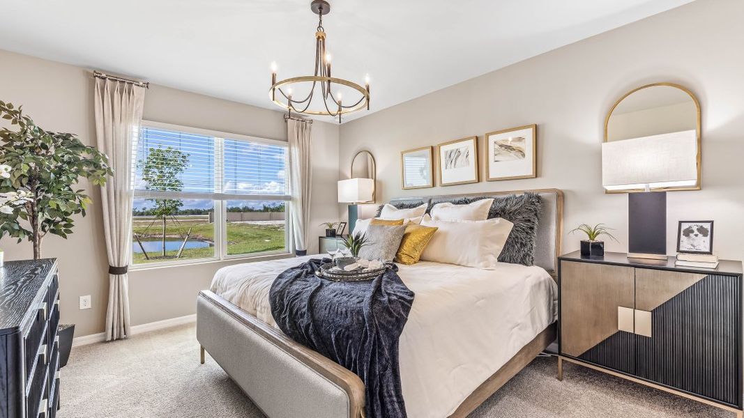 Furnished interior in a model home at Seagrass in Punta Gorda (Image 17). Furnished interior in a model home at Seagrass in Punta Gorda (Image 17).