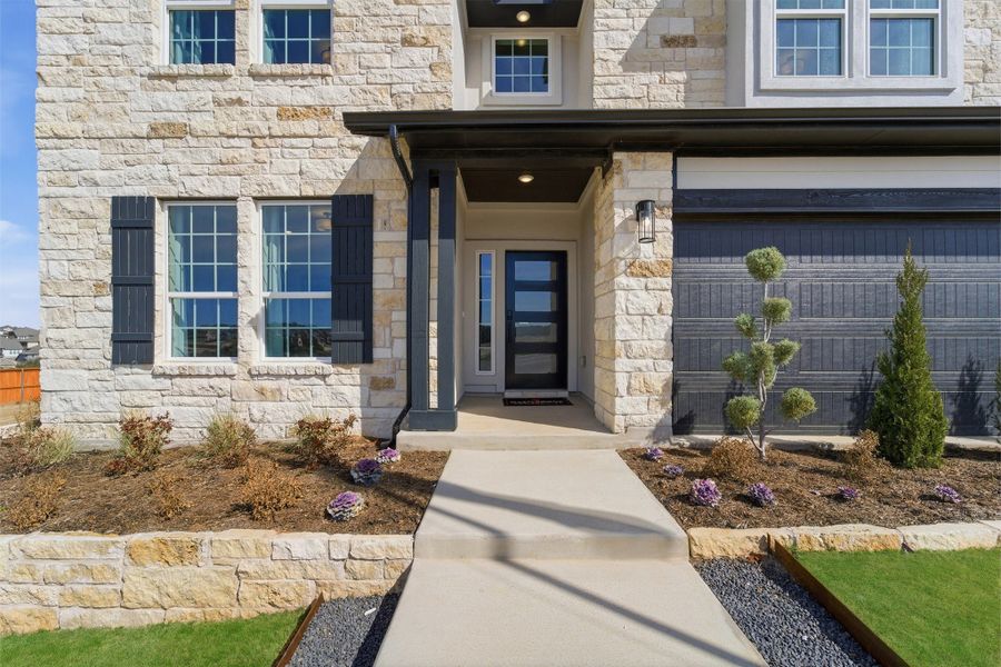 Exterior details of a home in Lariat, Liberty Hill (Image 3).