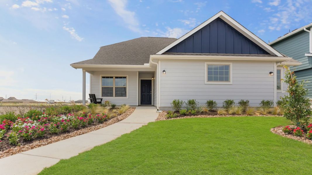 Swenson Heights Model Home Patio