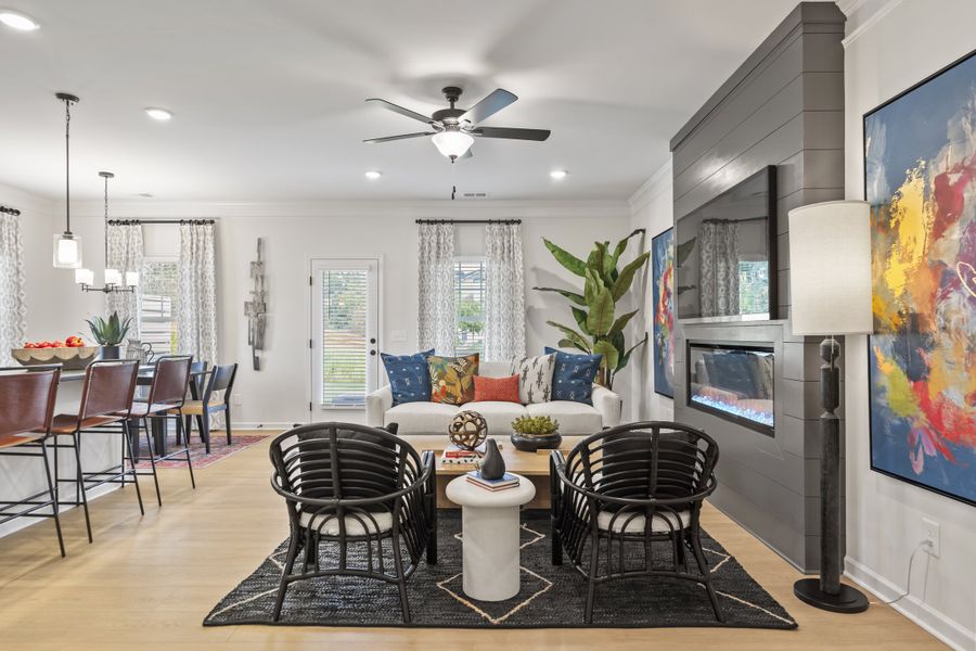 The Norwood II - Family Room