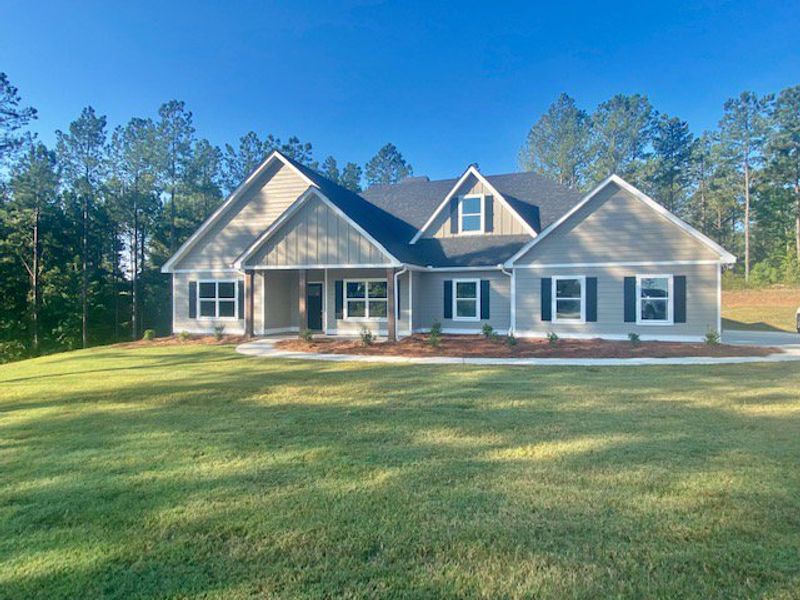 Front exterior of a home in the Dove Creek community, located in LaGrange, GA (Image 4). Front exterior of a home in the Dove Creek community, located in LaGrange, GA (Image 4).