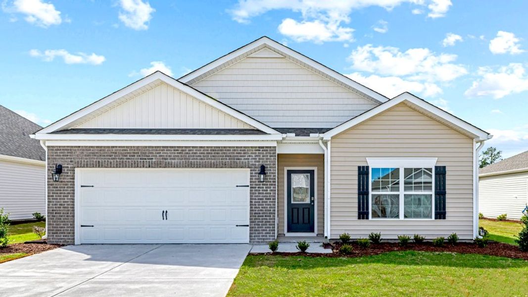 Front exterior of a home in the Bedford Place community, located in Wilson, NC (Image 3).