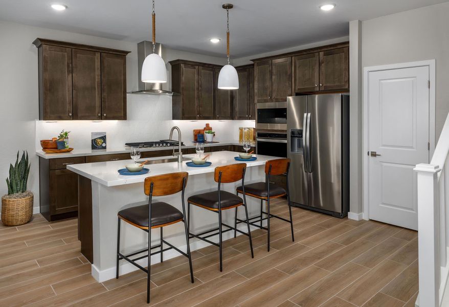 Kitchen | Aspen | Sunrise - Canyon Series | Surprise, AZ | Landsea Homes