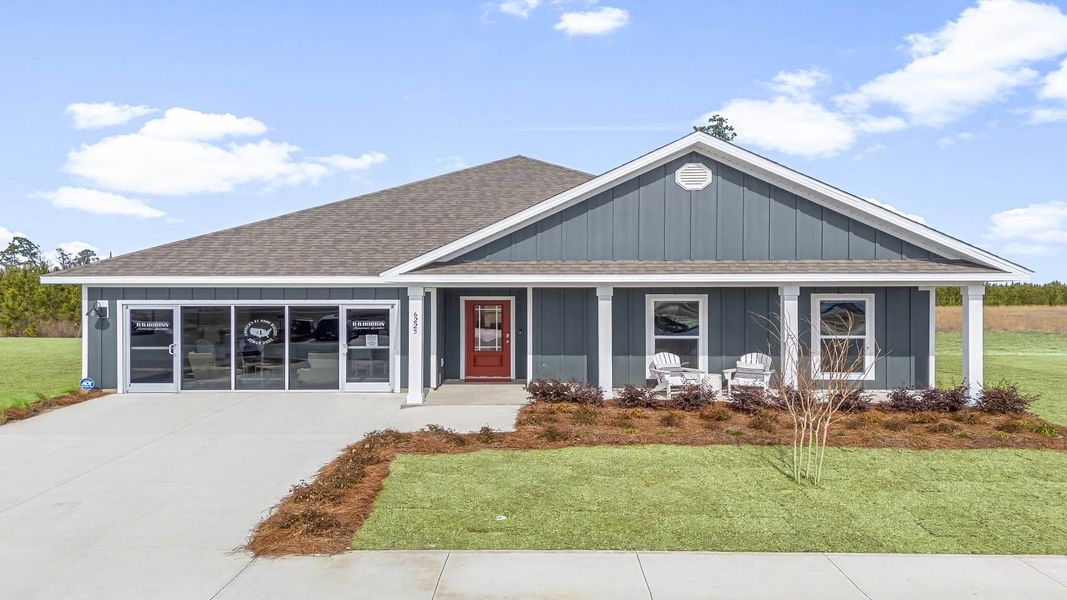 Front exterior of a home in the Liberty community, located in Panama City, FL (Image 4).