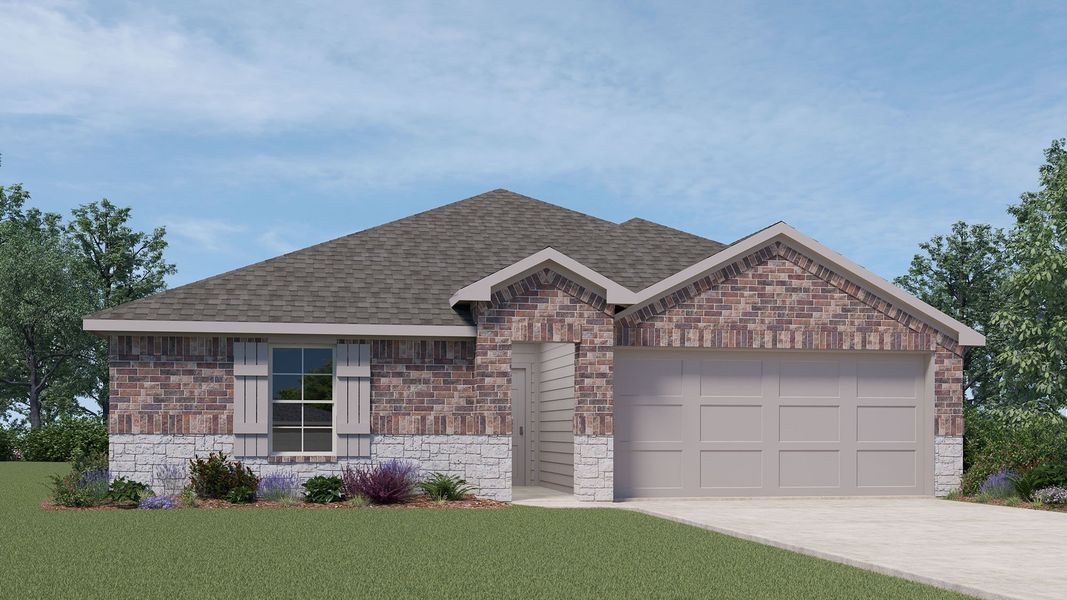 Front exterior of a home in the Somerset at Sinton community, located in Sinton, TX (Image 12).