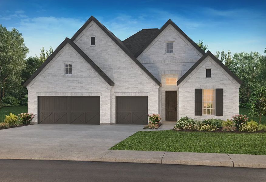 Plan 5029 elevation D rendering - 1 of 1