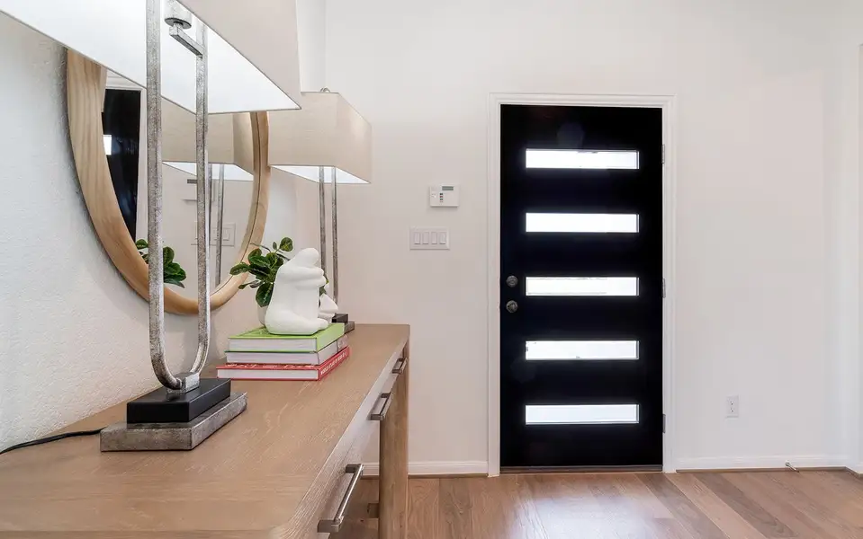 Furnished interior in a model home at Garden Grove in San Antonio (Image 3). Furnished interior in a model home at Garden Grove in San Antonio (Image 3).