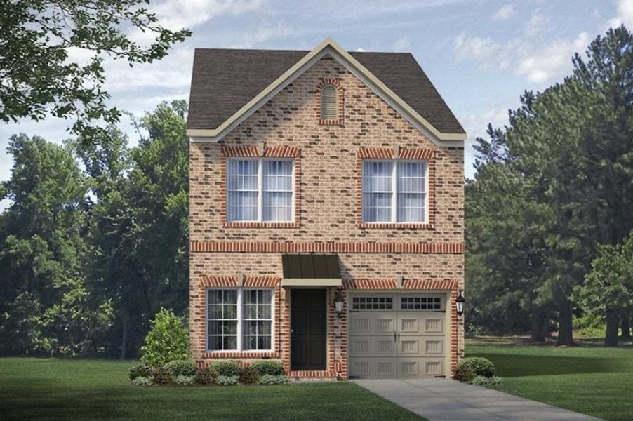 Front exterior of a home in the Weybridge community, located in Burlington, NC (Image 49).