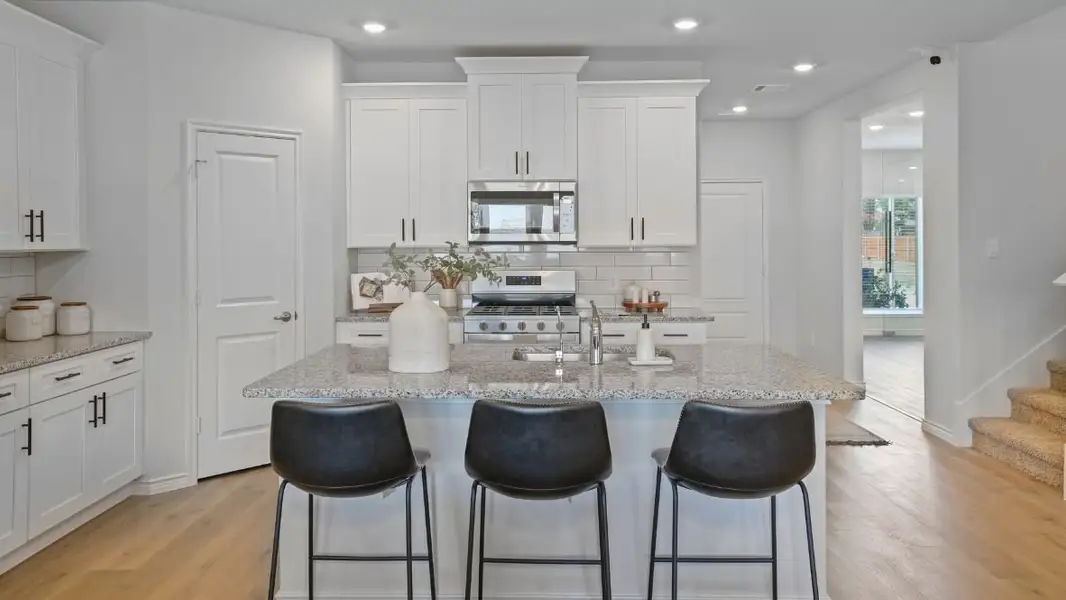 Furnished interior in a model home at The Preserve at Forum in Grand Prairie (Image 5). Furnished interior in a model home at The Preserve at Forum in Grand Prairie (Image 5).