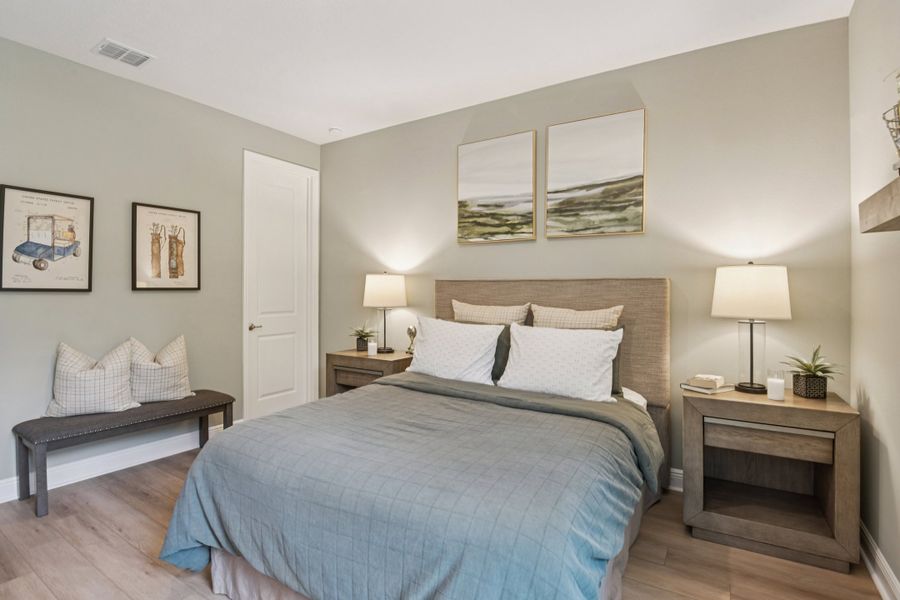 Furnished interior in a model home at Cape Coral in Cape Coral (Image 15).