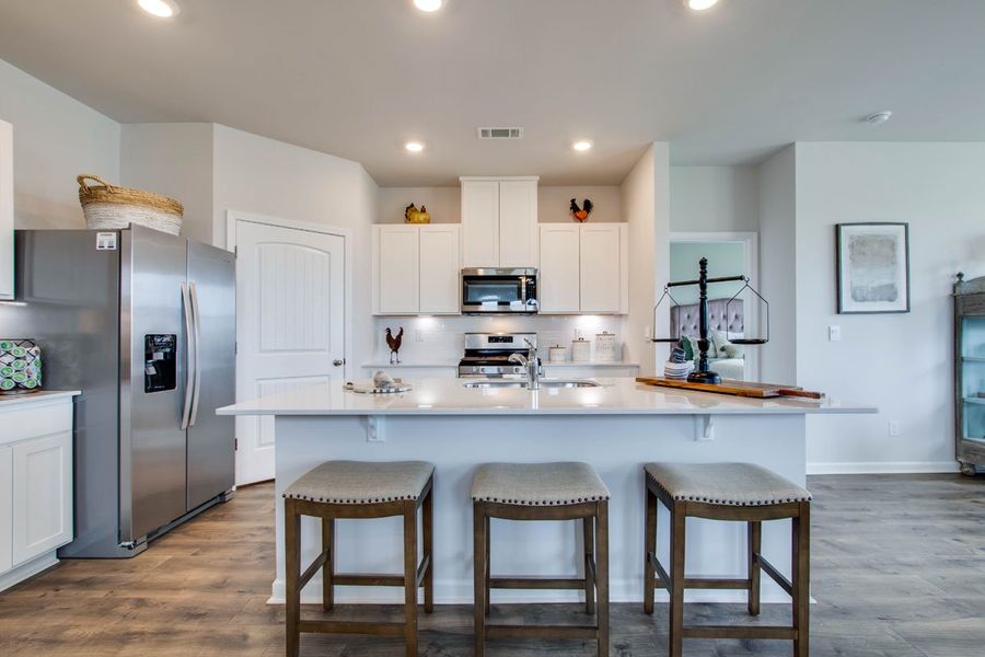Furnished interior in a model home at Legacy Farms in White House (Image 7).