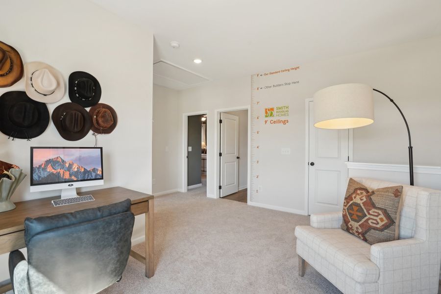 Furnished interior in a model home at The Groves at Chapel Hill in Chapel Hill (Image 30). Furnished interior in a model home at The Groves at Chapel Hill in Chapel Hill (Image 30).