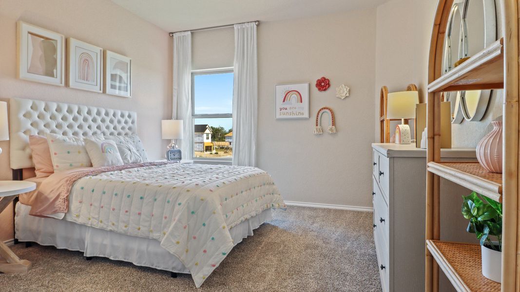 Somerset Trails Model Home Secondary Bedroom