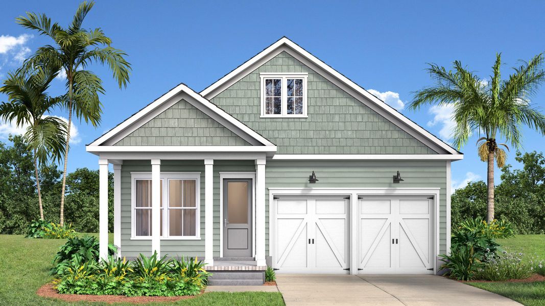 Front exterior of a home in the Midtown at Nexton community, located in Summerville, SC (Image 13).