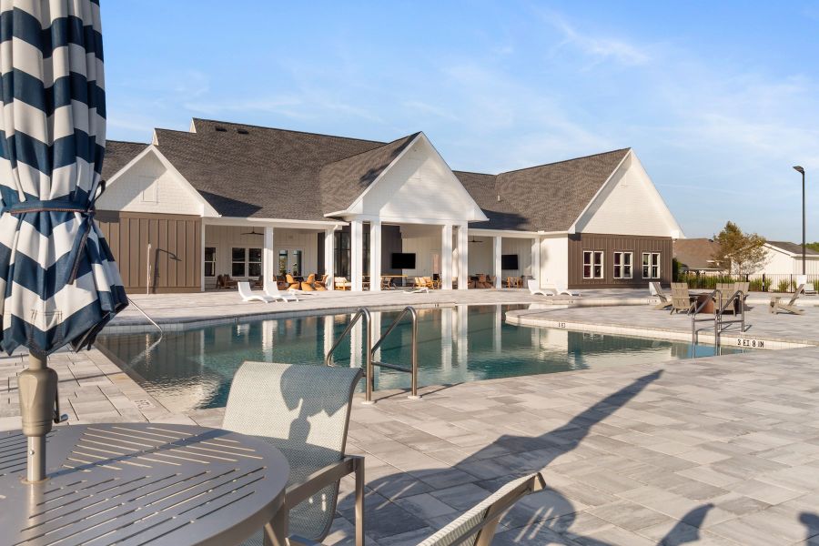 DSLD HOMES - Natureview Community - Freeport Florida - Pool