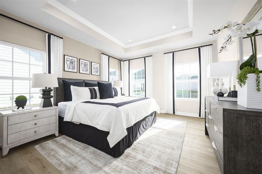 1st floor owner’s suites available for easy living with everything on one level.